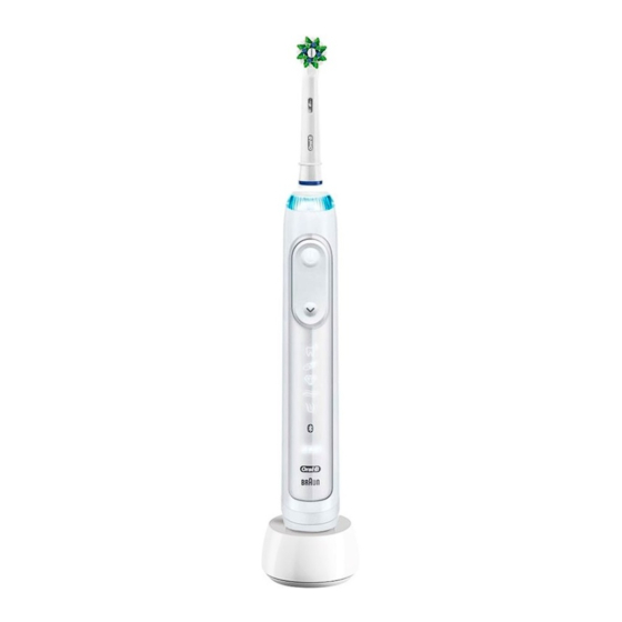 Braun Oral-B Genius X 3757 Mode D'emploi