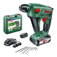 Bosch Uneo Notice Originale