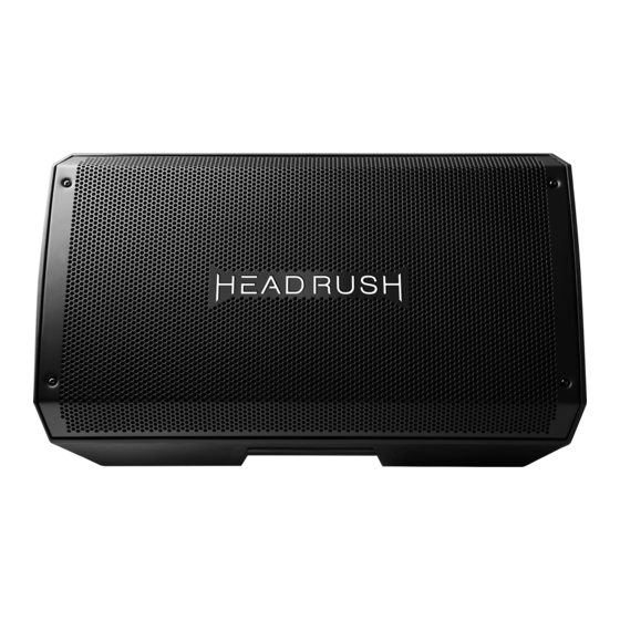 HEADRUSH FRFR-112 Guide D'utilisation