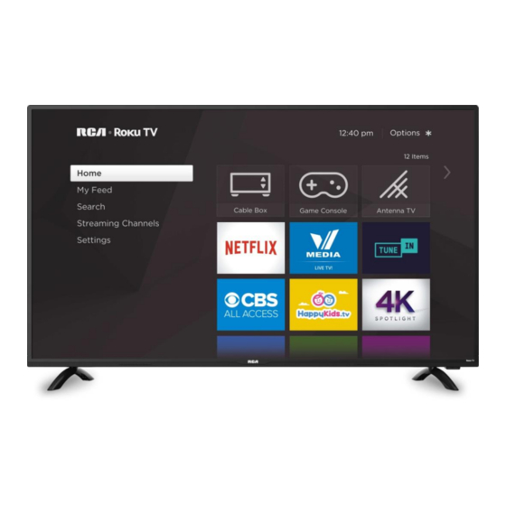 RCA Roku RTRU5028-CA Mode D'emploi