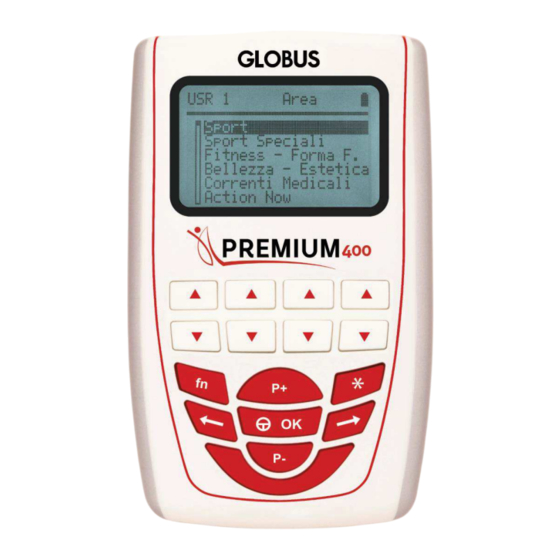 Globus PREMIUM 400 Manuel De L'utilisateur