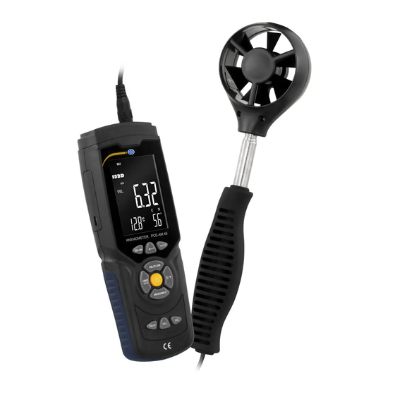 PCE Instruments PCE-AM 45 Manuel D'utilisation