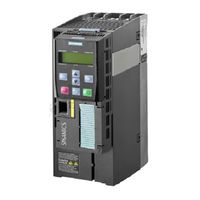 Siemens SINAMICS CU230P-2 Mise En Route