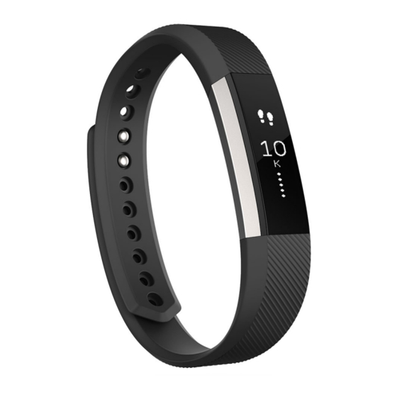 Fitbit alta Mode D'emploi