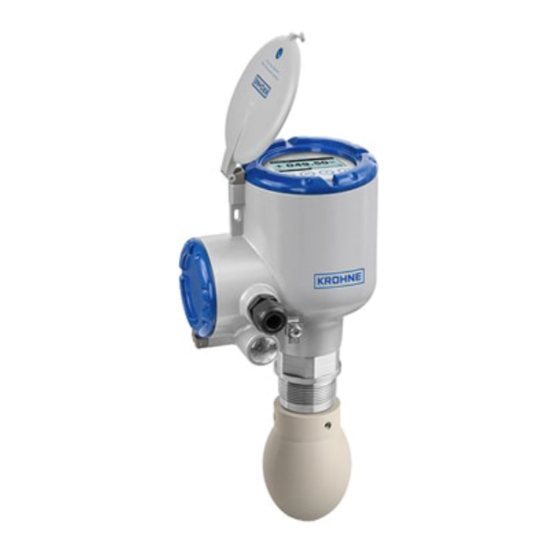 KROHNE OPTIWAVE 5400 C Manuel De Référence