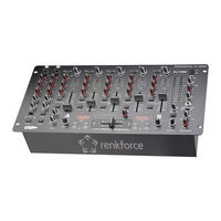 Renkforce DJM700U USB-CLUB-MIXER Mode D'emploi