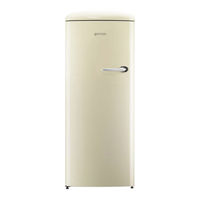 Gorenje ORB 153C-L Notice D'utilisation