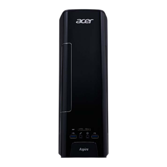 Acer ASPIRE XC-730.001 Manuel D'utilisation