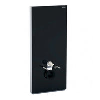 Geberit MONOLITH PLUS K7177050 Instructions De Montage