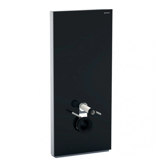 Geberit MONOLITH PLUS Serie Instructions De Montage