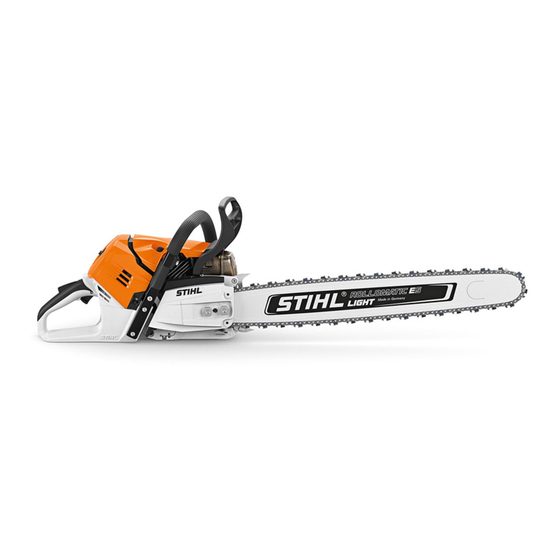 Stihl MS 500i Notice D'emploi