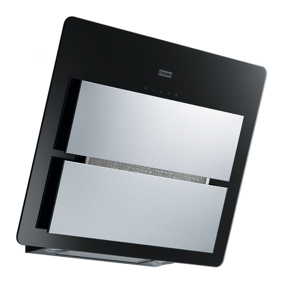Franke FMA 607 WH/XS Mode D'emploi Et Installation