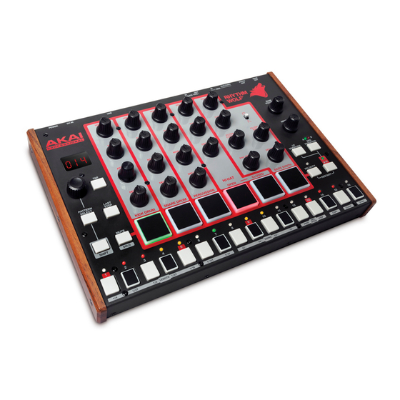 Akai Professional Rythm Wolf Manuels