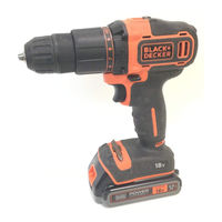 Black & Decker KFBCD701 Traduction Des Instructions Initiales