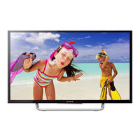 Sony BRAVIA KDL--48W705C Mode D'emploi