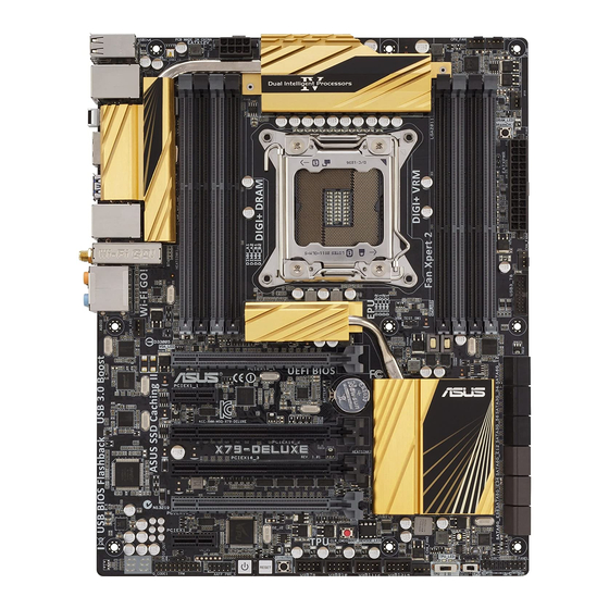 Asus X79-DELUXE Mode D'emploi