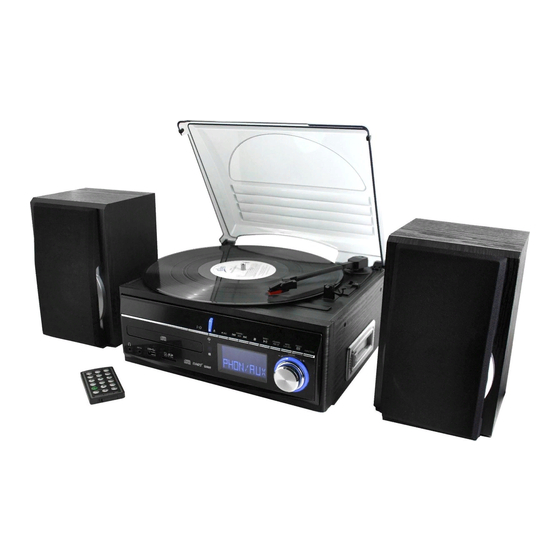 SOUNDMASTER MCD1700 Mode D'emploi