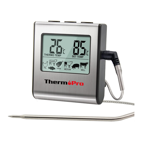 ThermoPro TP-16 Manuel D'utilisation