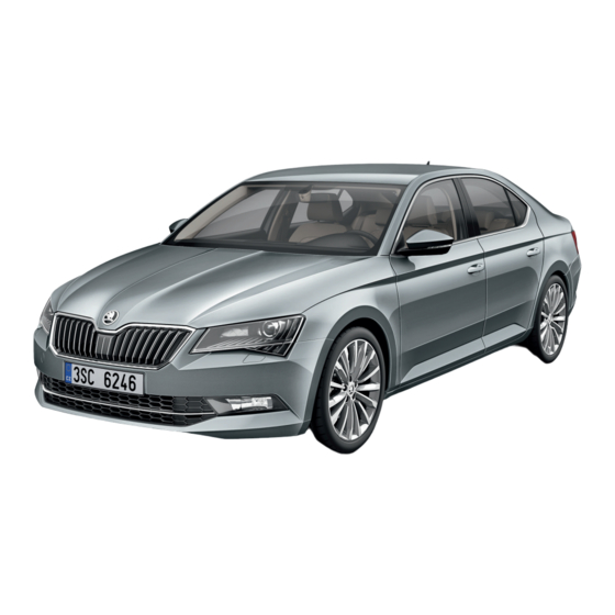 Skoda SUPERB Manuel D'utilisation