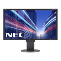 Nec MultiSync EA244WMi Manuel D'installation