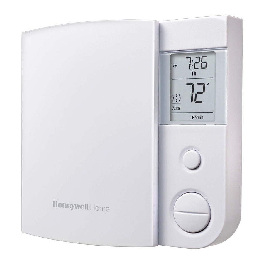 Honeywell Home RLV4305A1014 Manuel Du Propriétaire