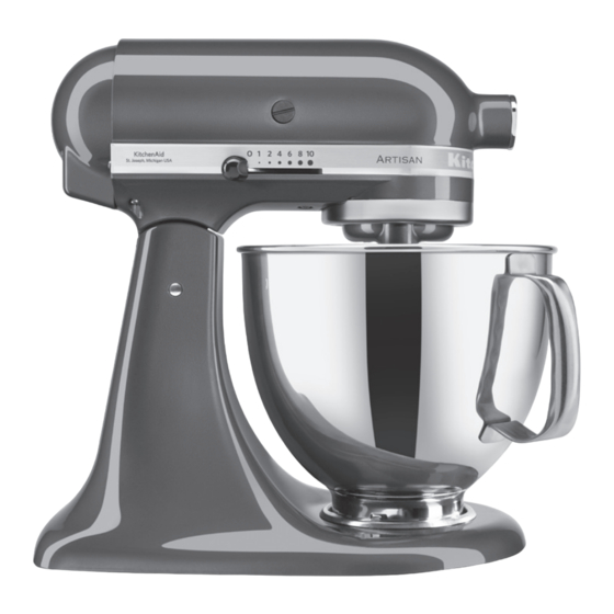 KitchenAid 5KSM175PSEWH Mode D'emploi