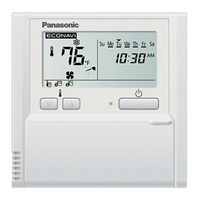 Panasonic CZ-RTC4 Mode D'emploi