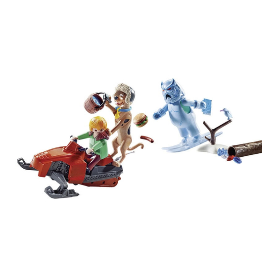 PLAYMOBIL SCOOBY-DOO! Adventure with Snow Ghost Instructions De Montage