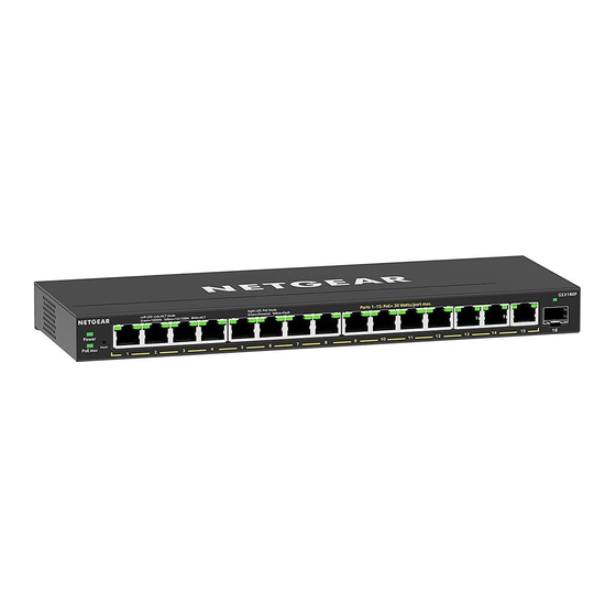 NETGEAR Easy Smart Managed Essentials Manuel De L'utilisateur
