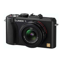 Panasonic Lumix DMC-LX5EF Mode D'emploi