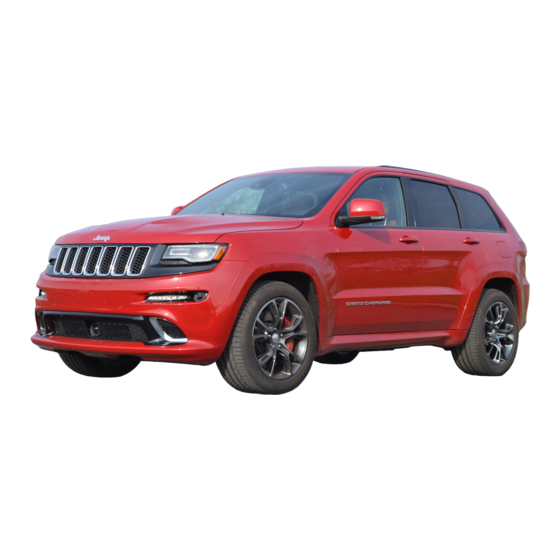 Jeep Grand Cherokee SRT 2016 Guide De L'automobiliste