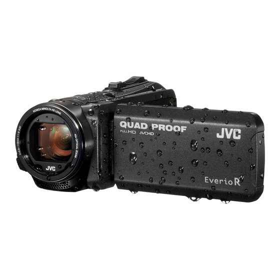 JVC Everio R GZ-R405 Manuel D'utilisation