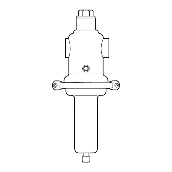 Spirax Sarco SRV461 Mode D'emploi