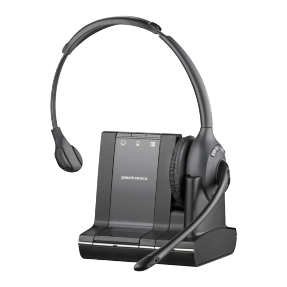 Plantronics Savi W710-M Guide De L'utilisateur