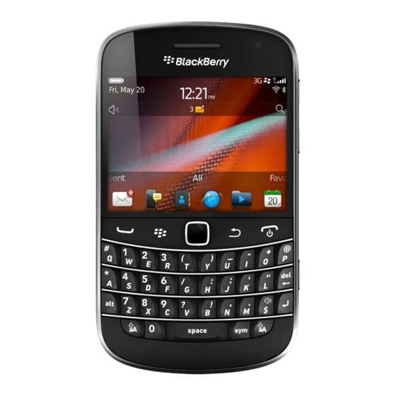 Blackberry Bold 9900 Commencez Ici