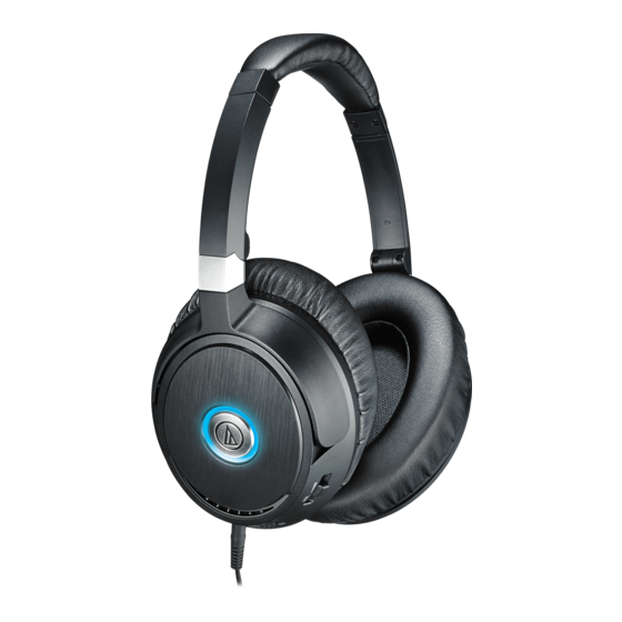Audio-Technica ATH-ANC70 QuietPoint Manuel D'utilisation
