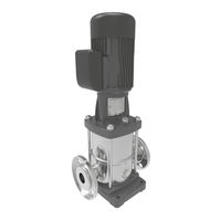 Lowara e-SV Serie Instructions D'installation, D'utilisation Et D'entretien Supplémentaires