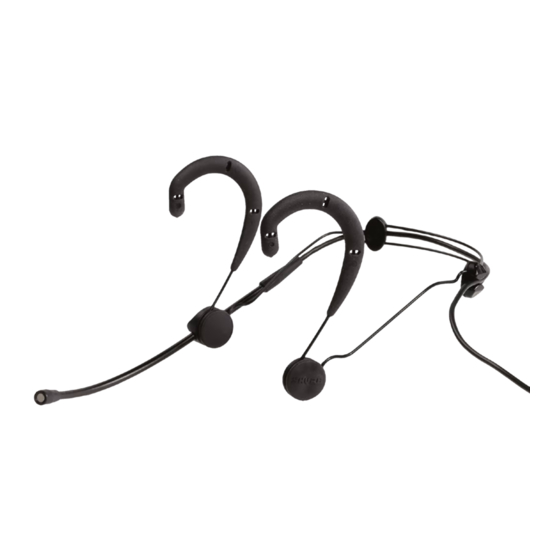 Shure BETA53 Mode D'emploi