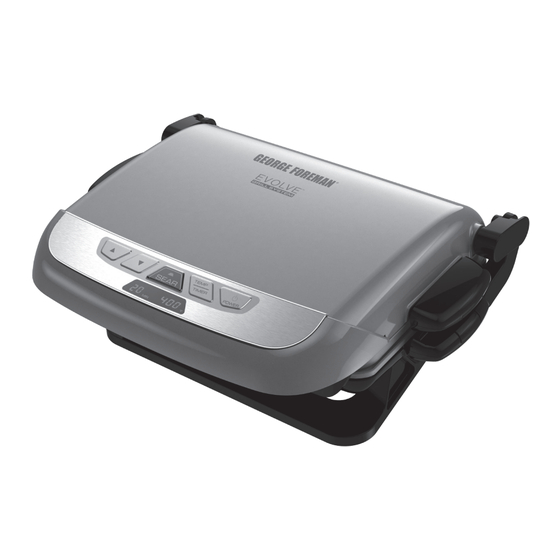 George Foreman GRP3802 Guide D'entretien Et D'utilisation