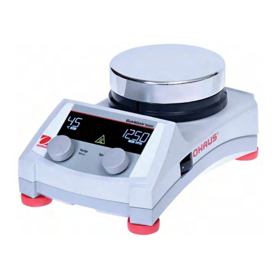 OHAUS Guardian 5000 e-G51HSRDM Manuel D'instructions