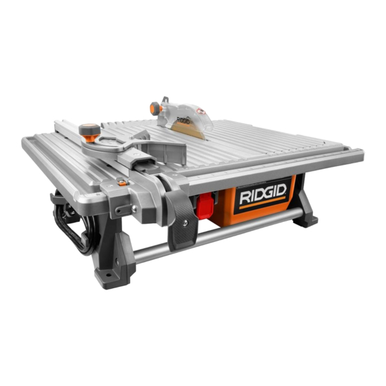 RIDGID R40211CN Manuel D'utilisation