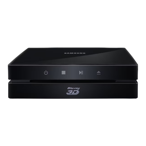 Samsung BD-ES6000 Manuel D'utilisation