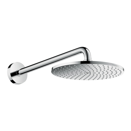 Hansgrohe Raindance S 240 1jet PowderRain 27607000 Mode D'emploi / Instructions De Montage