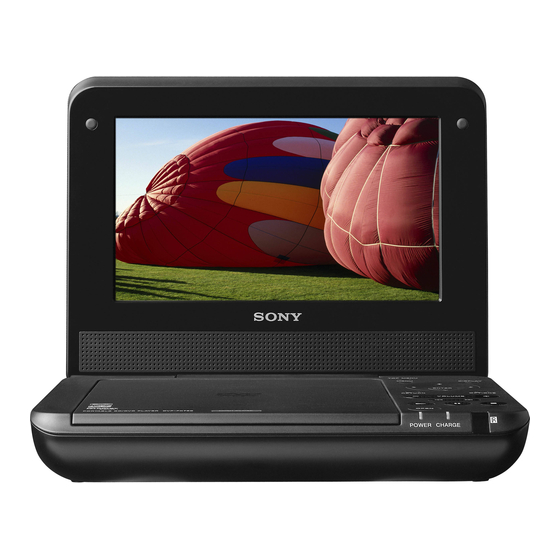 Sony DVP-FX750 Mode D'emploi