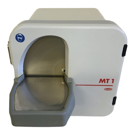 Renfert MT1 Guide Rapide