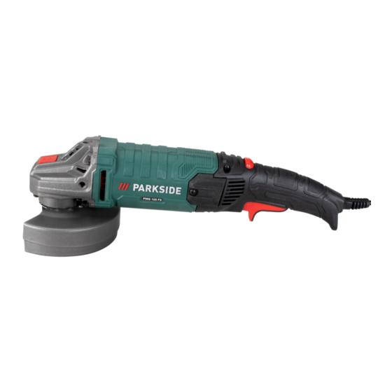 Parkside PWS 125 F5 Traduction Des Instructions D'origine