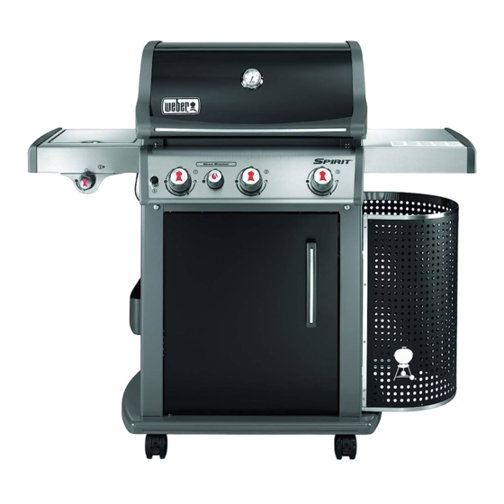 Weber SPIRIT E-330 PREMIUM Guide De Montage