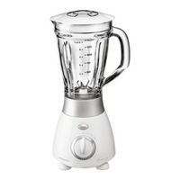 Electrolux Assistent Stand Blender 2600 Mode D'emploi