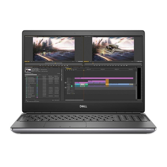 Dell Precision 7550 Guide De Configuration Et De Spécifications