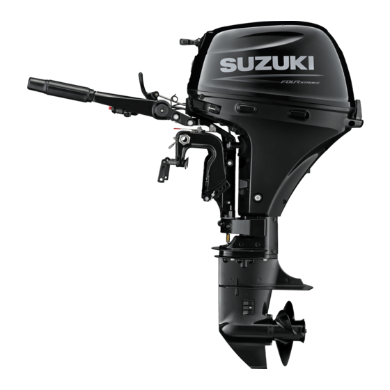 Suzuki DF15A Manuel D'utilisation